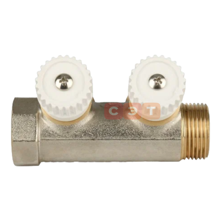 Коллектор распределительный  3/4", 2 вых. 3/4' EK SMB 6851 343402